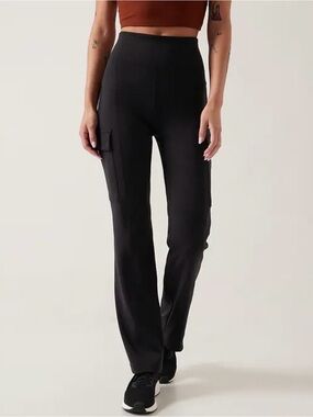 Athleta Delancey Straight Athleisure Relaxed Pull On Legging Yoga Pants
